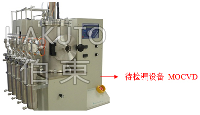 MOCVD設備檢漏